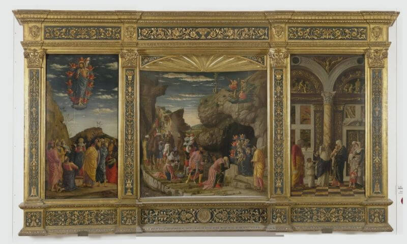 trittico degli uffizi